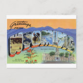 Carte Postale Salutations du Wyoming (Devant)