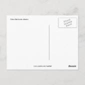 Carte Postale salutations en cabine (Dos)