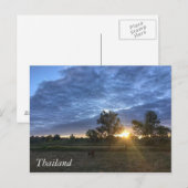 Carte Postale Salutations en Thaïlande (Devant / Derrière)