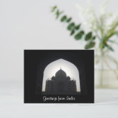 Carte Postale salutations indiennes (Debout devant)