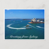 Carte Postale salutations opéra de sydney (Devant)