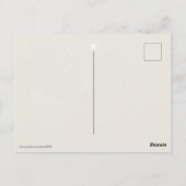 Carte Postale Salutations pétillantes de Curaçao (Dos)