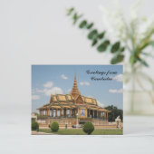 Carte Postale salutations phnom penh (Debout devant)