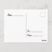 Carte Postale Salutations pour des débuts frais - Nouvel An insp (Dos)