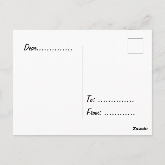 Carte Postale Salutations pour des débuts frais - Nouvel An insp (Dos)