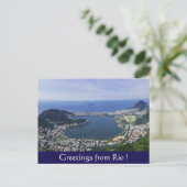 Carte Postale salutations rio (Debout devant)