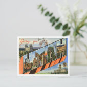 Carte Postale Salutations Utah Des États-Unis (Debout devant)