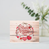 Carte Postale Salutations Valentine (Debout devant)