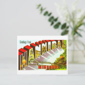 Carte Postale Salutations Vintage d'Hannibal, Missouri, (Debout devant)