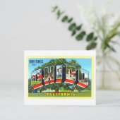 Carte Postale Salutations vintages de Chico, Californie, (Debout devant)