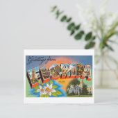 Carte Postale Salutations vintages de Floride (Debout devant)