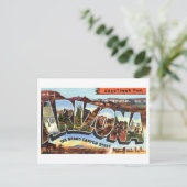 Carte Postale Salutations vintages de l'Arizona (Debout devant)