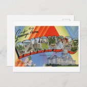 Carte Postale Salutations vintages de l'Arkansas (Devant / Derrière)