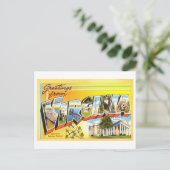 Carte Postale Salutations vintages de Virginie (Debout devant)