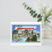 Carte Postale Salutations vintages du Maryland (Debout devant)