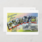 Carte Postale Salutations vintages du Missouri (Devant / Derrière)