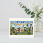 Carte Postale Salutations vintages du Tennessee (Debout devant)