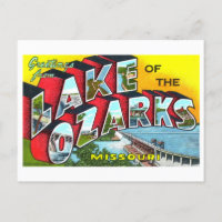 Salutations vintages : Lac des Ozarks, Missouri