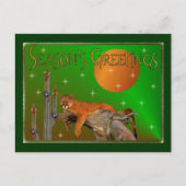 Carte Postale Salutations Wildcat (Devant)