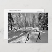 Carte Postale Salutations XC de Tahoe ! (Devant / Derrière)