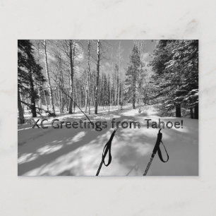 Carte Postale Salutations XC de Tahoe !