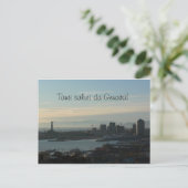 Carte postale - Saluti da Genova (Debout devant)