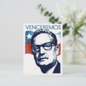 Carte Postale Salvador Allende - Vencérémonies (Debout devant)