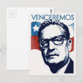 Carte Postale Salvador Allende - Vencérémonies (Devant / Derrière)