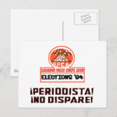 Carte Postale Salvador Press Assn 1984 (Devant / Derrière)