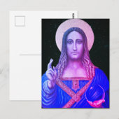 Carte Postale Salvator Mundi (Devant / Derrière)