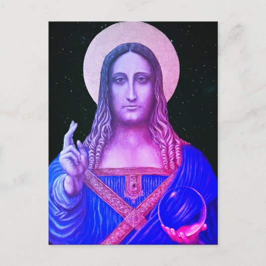 Carte Postale Salvator Mundi (Devant)