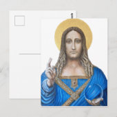 Carte Postale Salvator Mundi (Devant / Derrière)