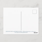 Carte Postale Salvator Mundi par Leonardo da Vinci vers 1500 (Dos)