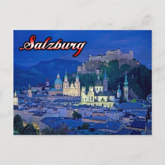 Carte postale Salzbourg (Devant)