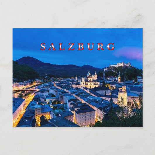 Carte Postale Salzbourg 001D (Devant)