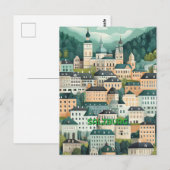 Carte Postale Salzbourg Autriche (Devant / Derrière)