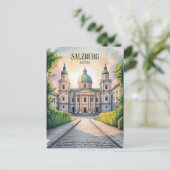 Carte postale Salzbourg Autriche (Debout devant)