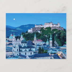 Carte Postale Salzbourg, Autriche