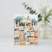 Carte Postale Salzbourg Autriche (Debout devant)