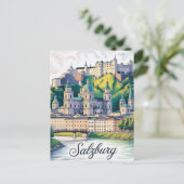 Carte Postale Salzbourg Autriche (Debout devant)