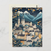 Carte Postale Salzbourg Autriche Voyage (Devant / Derrière)