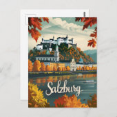 Carte Postale Salzbourg Vintage (Devant / Derrière)