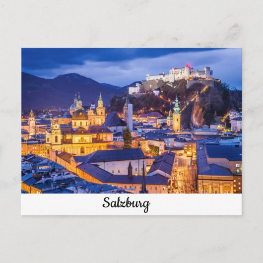 Carte postale Salzburg (Devant)