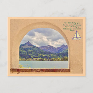 Carte Postale Salzkammergut, le district des lacs d'Autriche