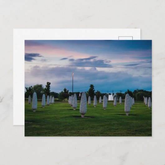 Carte Postale Sam et Eulalia Frantz Park, Dublin, Ohio (Devant / Derrière)