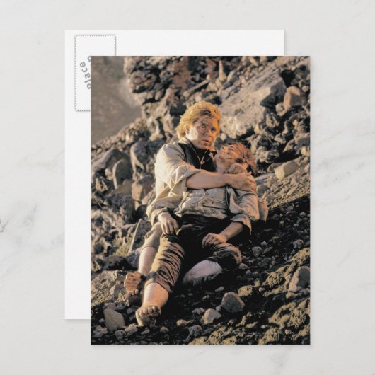 Carte Postale Sam Holding FRODO™ (Devant / Derrière)