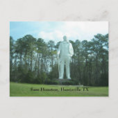 Carte Postale Sam Houston, Huntsville TX (Devant)