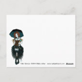 Carte postale "Samara" Steampunk Cyber Fairy (Dos)