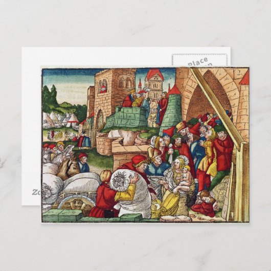 Carte Postale Samaria sous le siège (Devant / Derrière)