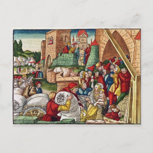 Carte Postale Samaria sous le siège (Devant)